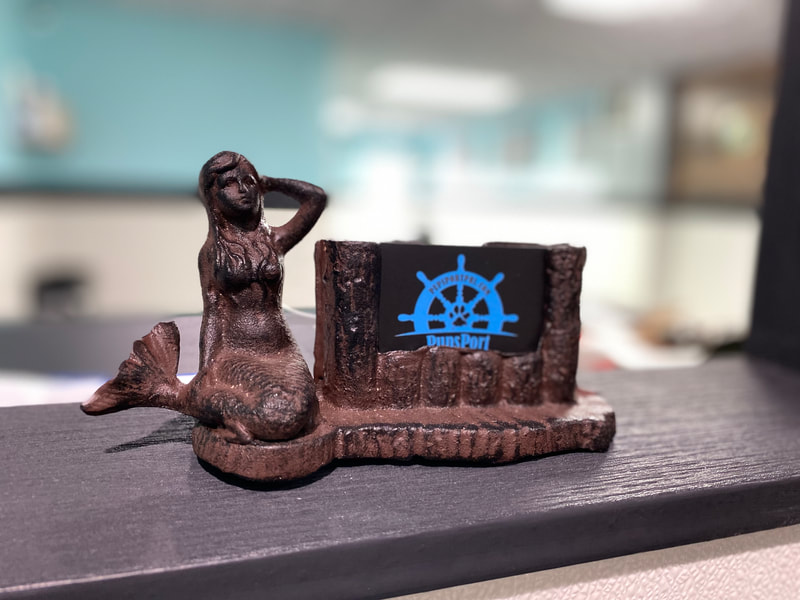 PupsPort Dog Daycare welcome desk location at in South Philly, Philadelphia.